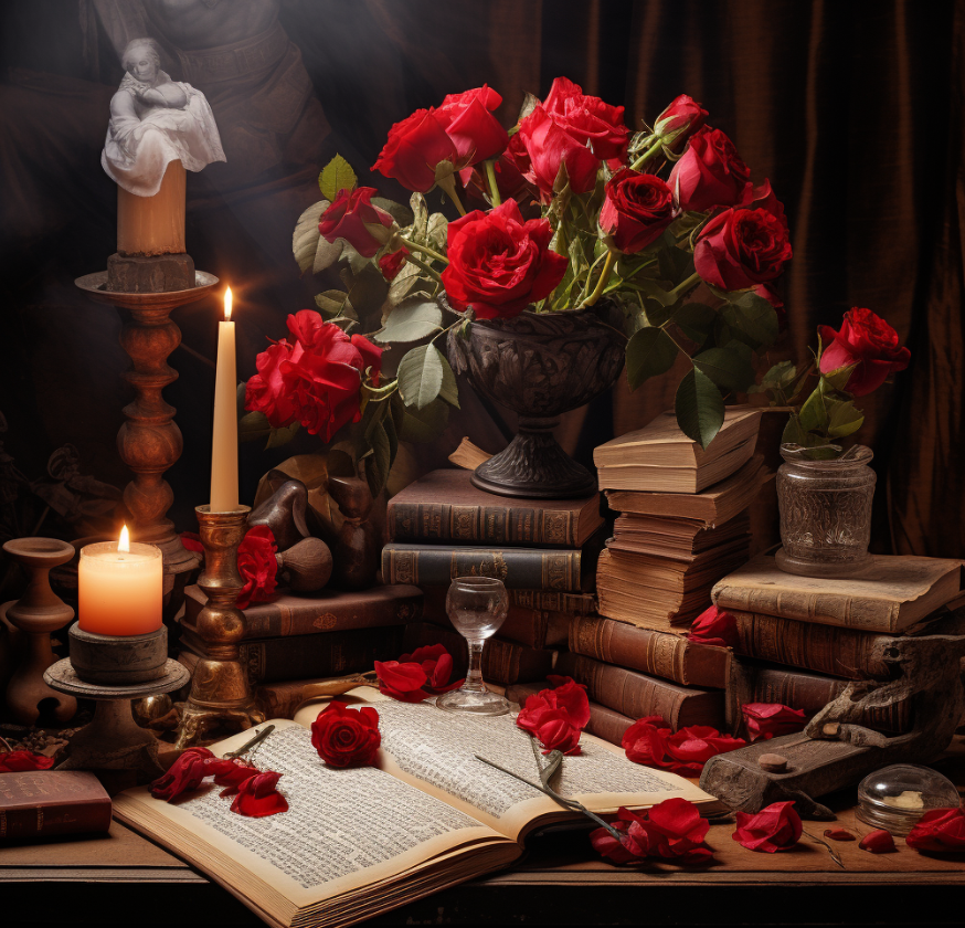 Roses and the Alchemical Quest: Unfolding the Petals of Transformation and Divine Wisdom