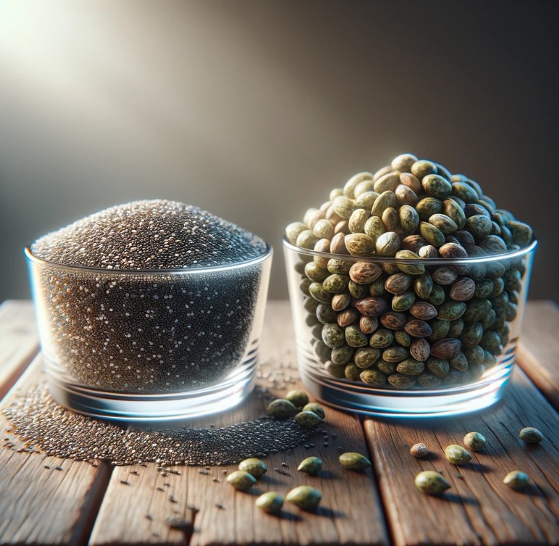 Chia vs Hemp Seeds